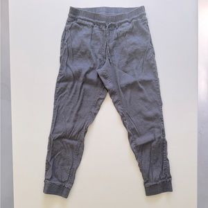 Monrow linen joggers size L